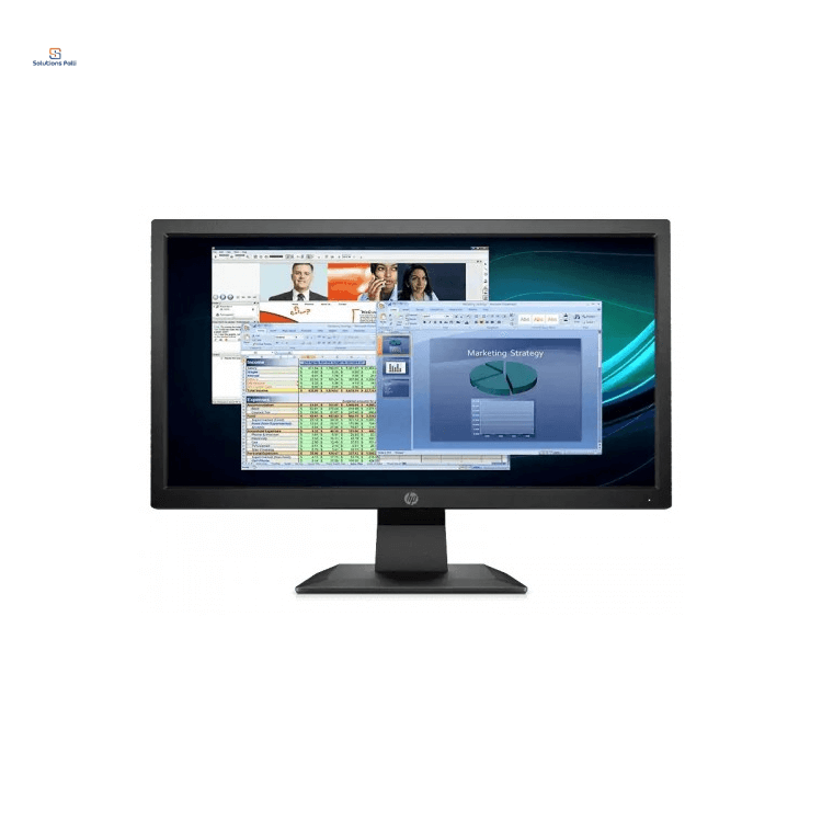HP P204v 19.5 Inch HD LED Monitor (HDMI, VGA)