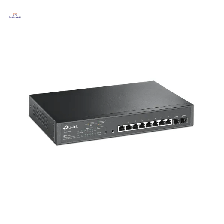 TP-Link TL-SG2210MP JetStream 10-Port Gigabit Smart Switch with 8-Port PoE+