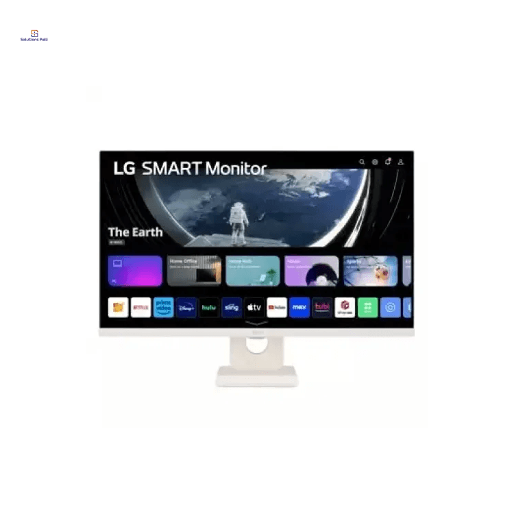 LG 27SR50F-W 27" FHD IPS Smart Monitor with webOS