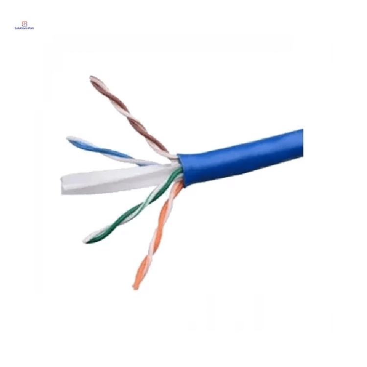 Rosenberger CP61-423-1P0 0.5 Meter Cat 6 UTP Patch Cord Blue