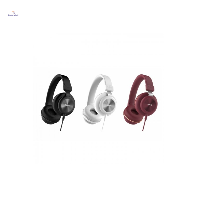 Havit H2263D 3.5mm Metal Decoration Single Port Headphone