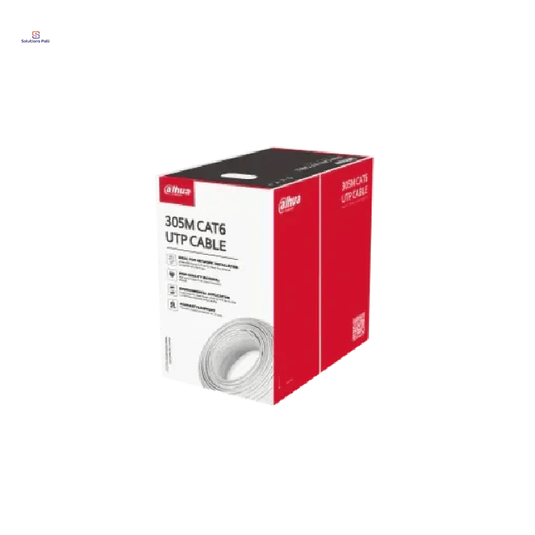 Dahua PFM922I-6UN-C CAT6 305 Meter UTP Cable (Orange/White)