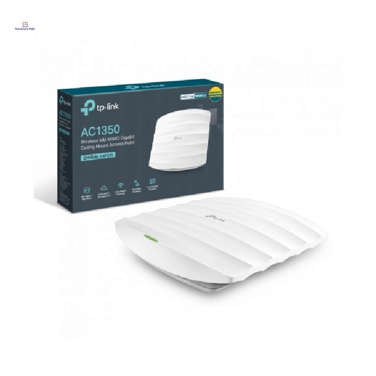 TP-Link EAP225 AC1350 Wireless MU-MIMO Gigabit Ceiling Mount Access Point