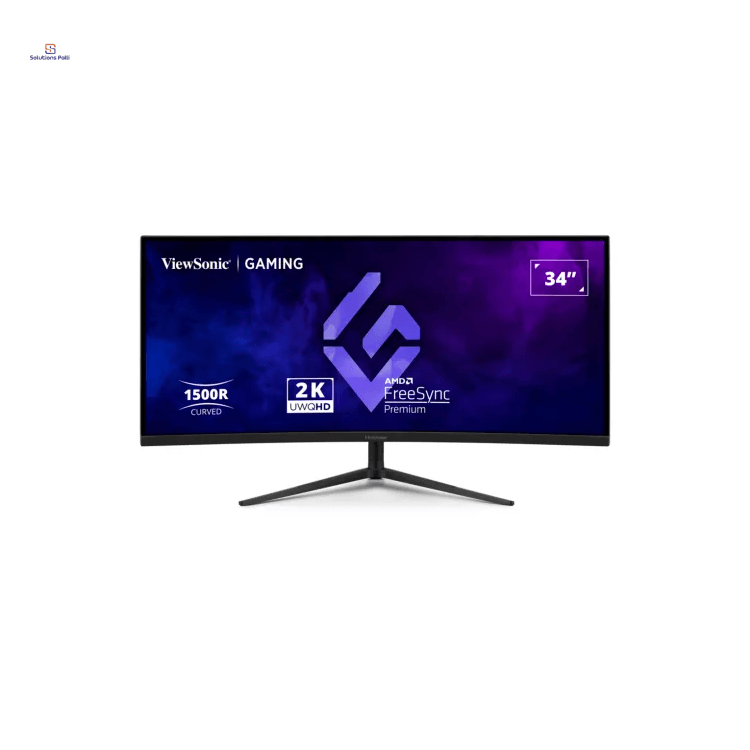 ViewSonic VX3418C-2K 34" 2K UWQHD 180Hz Curved Gaming Monitor