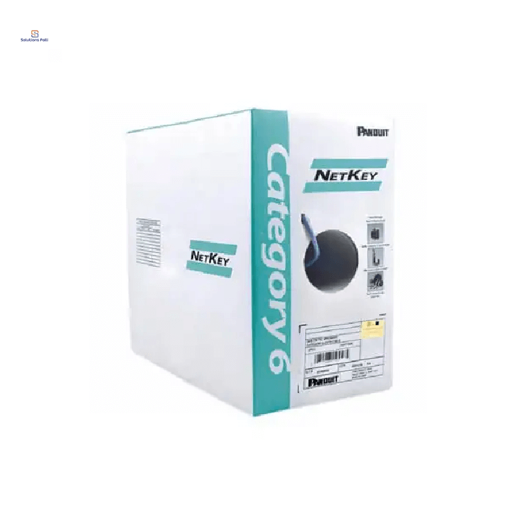 Panduit Netkey NUC6C04BU-FE 305 Meter Blue Cat6 UTP Copper Cable