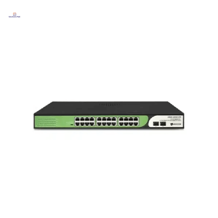 BDCOM S1500-24P2S-370 24-Port Unmanaged PoE Switch