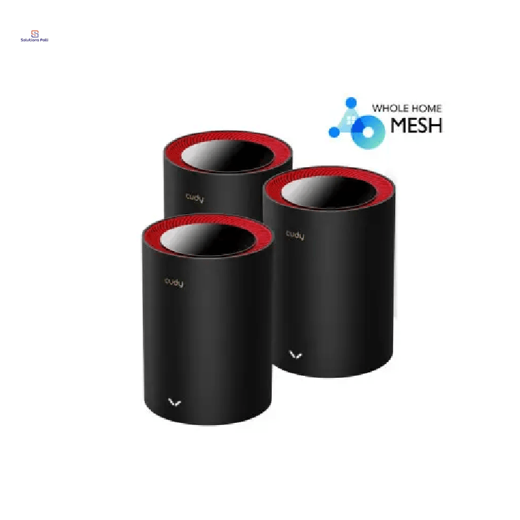 CUDY M3000 3-Pack AX3000 2.5G Dual Band Wi-Fi 6 Mesh System Router