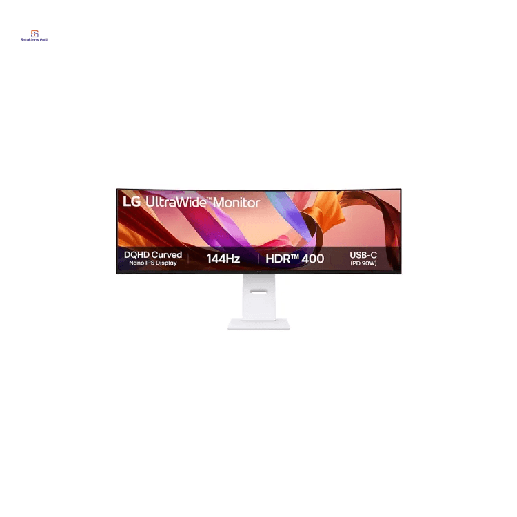LG 49U950A-W 49" QHD 144Hz Dual Nano IPS UltraWide Curved Monitor