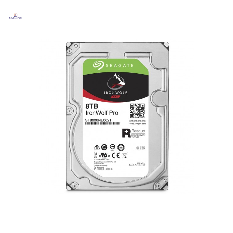 Seagate IronWolf Pro 8TB 3.5 Inch SATA 7200RPM NAS Hard Drive