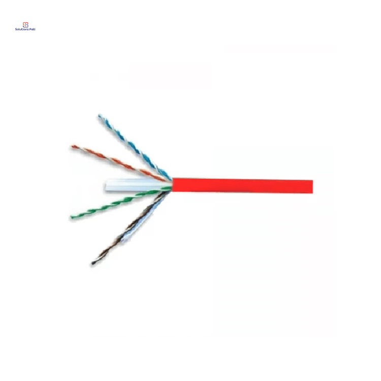Rosenberger CP61-425-1P0 0.5 Meter Cat 6 UTP Patch Cord Red